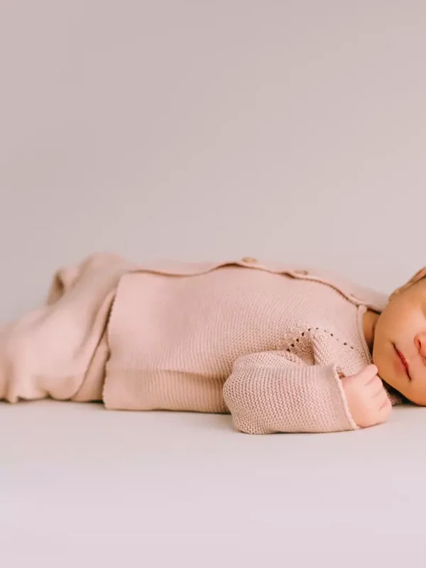 Set roze newborn pakje met muts