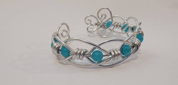 Aquamarin Armband