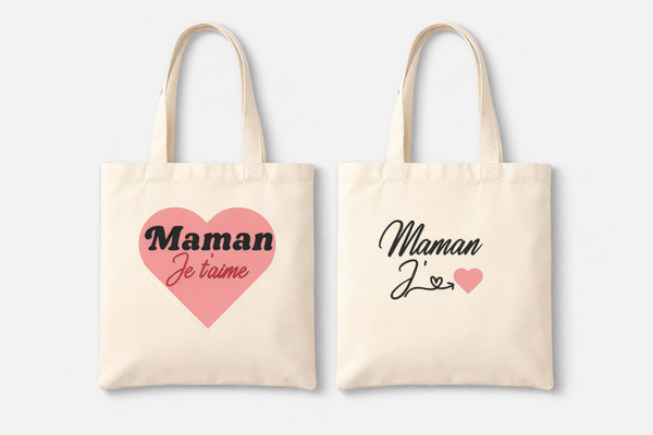 Tote bag thème fête des mères