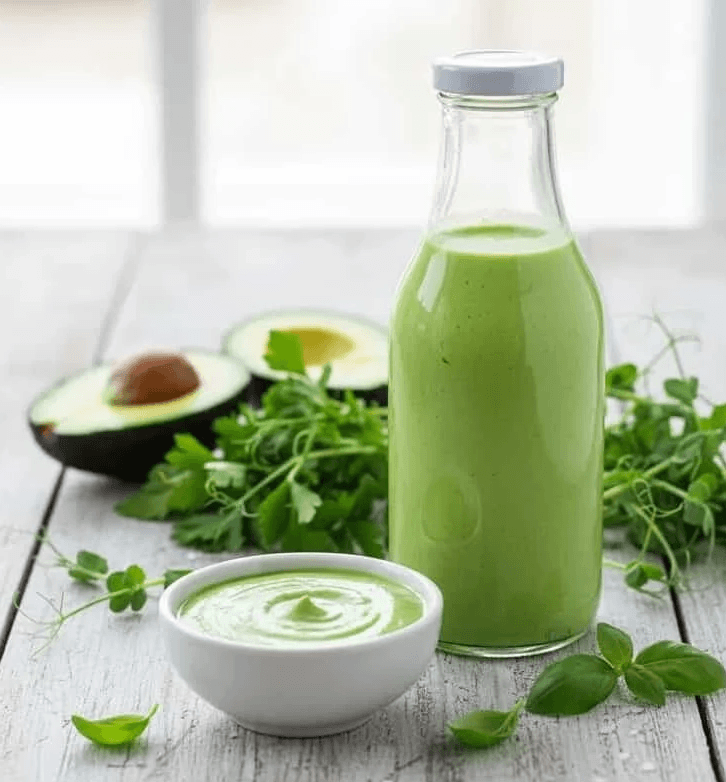 Hälsosam smoothie gjord på mikrogrönt - fröer från - HCT Seeds