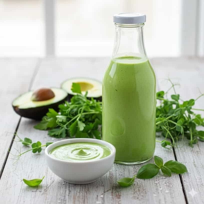 Hälsosam smoothie gjord på mikrogrönt - fröer från - HCT Seeds