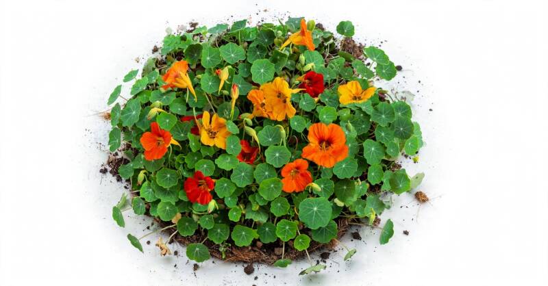 Trädgårdskrasse - krispiga skott med pepprig smak och ätbara blommor