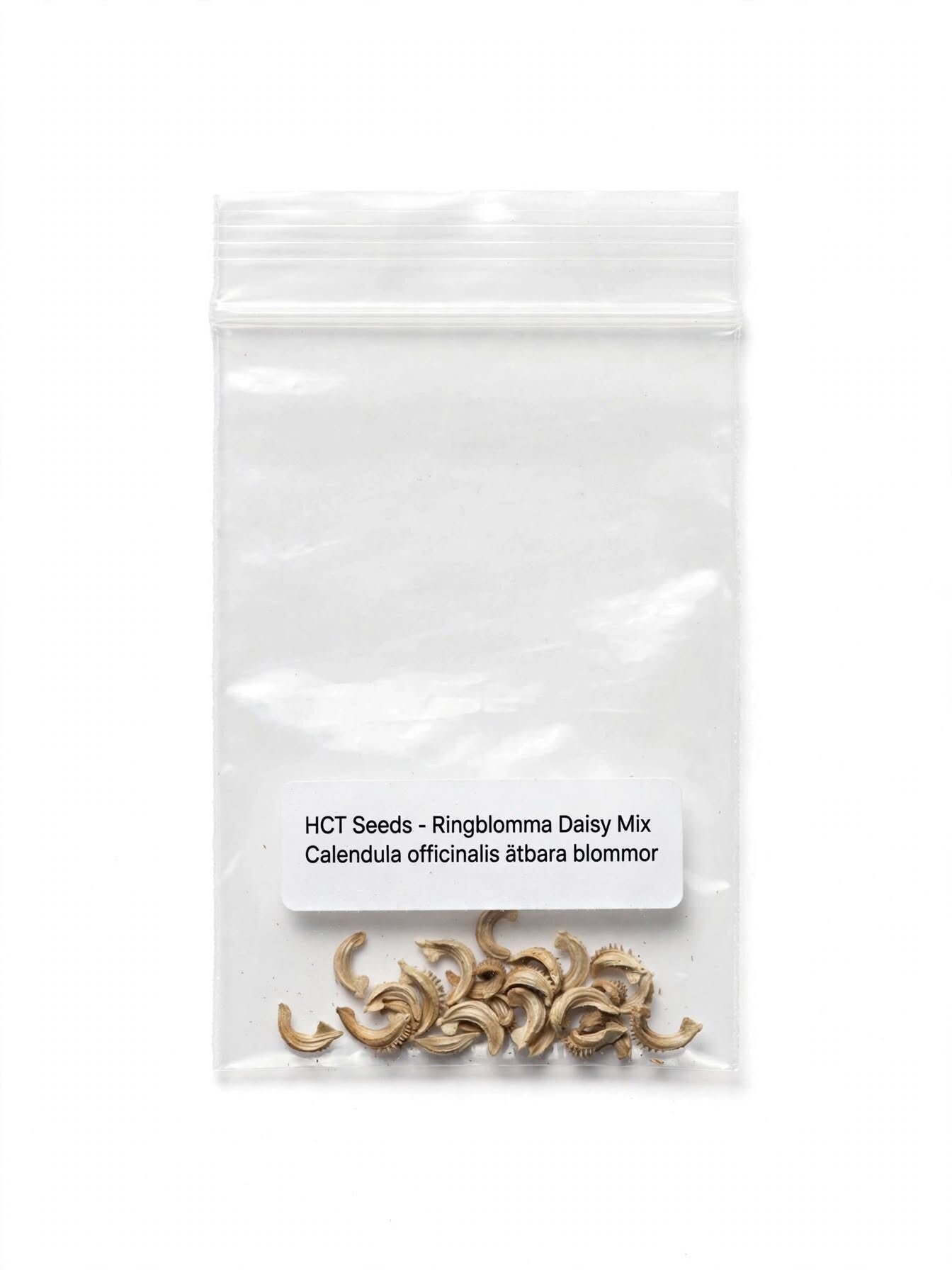 Påse med spanska ringblomsfrön Daisy Mix Calendula officinalis för ätbara blommor - HCT Seeds