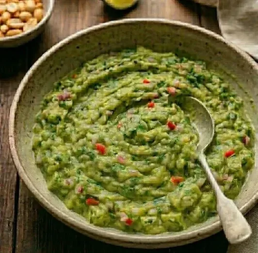 Karibisk salsa med sting & krispiga ärtskott odlade på fröer från HCT Seeds