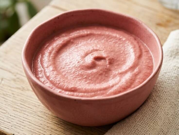 Upplev en silkeslen salsa där mild krämighet möter en balanserad hetta. Hemligheten bakom den unika karaktären är näringsrika rödkålsgroddar som mixas direkt i salsan för en fantastisk textur och färg.