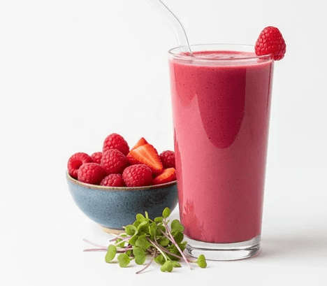 Pink Power – Hallon, Jordgubb & Rädisgroddar odlade på fröer från HCT Seeds