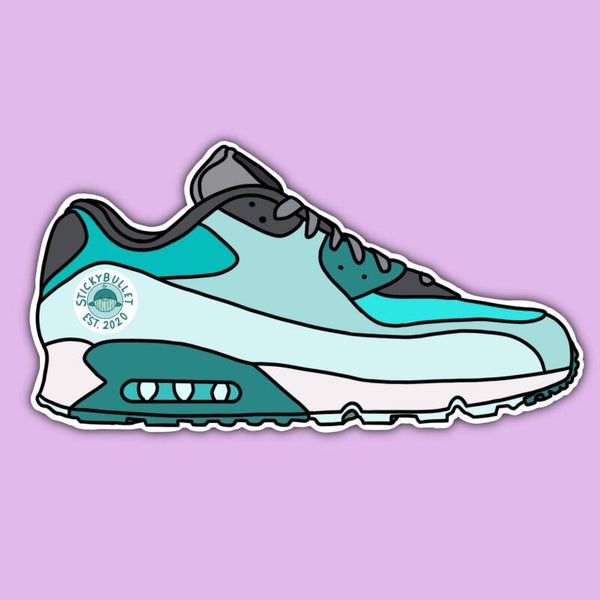 Sticky Shoes sticker // kras- en spatbestendig