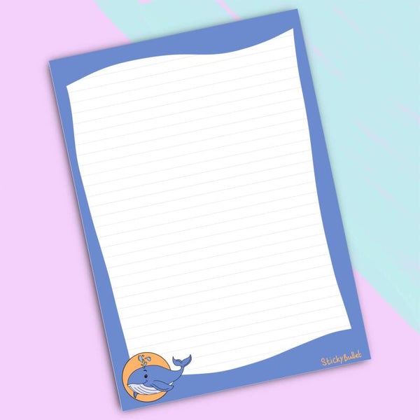 Whale notitieblokje