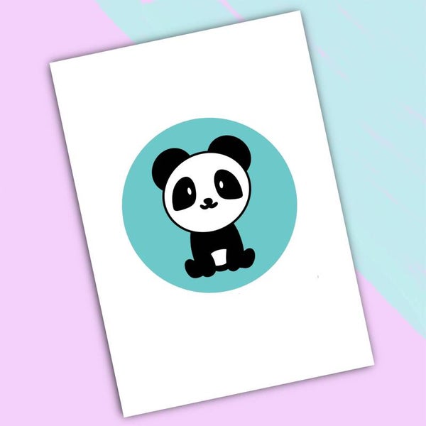Panda Wenskaart