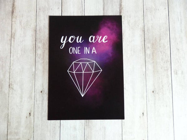 You are one in a diamond - A6