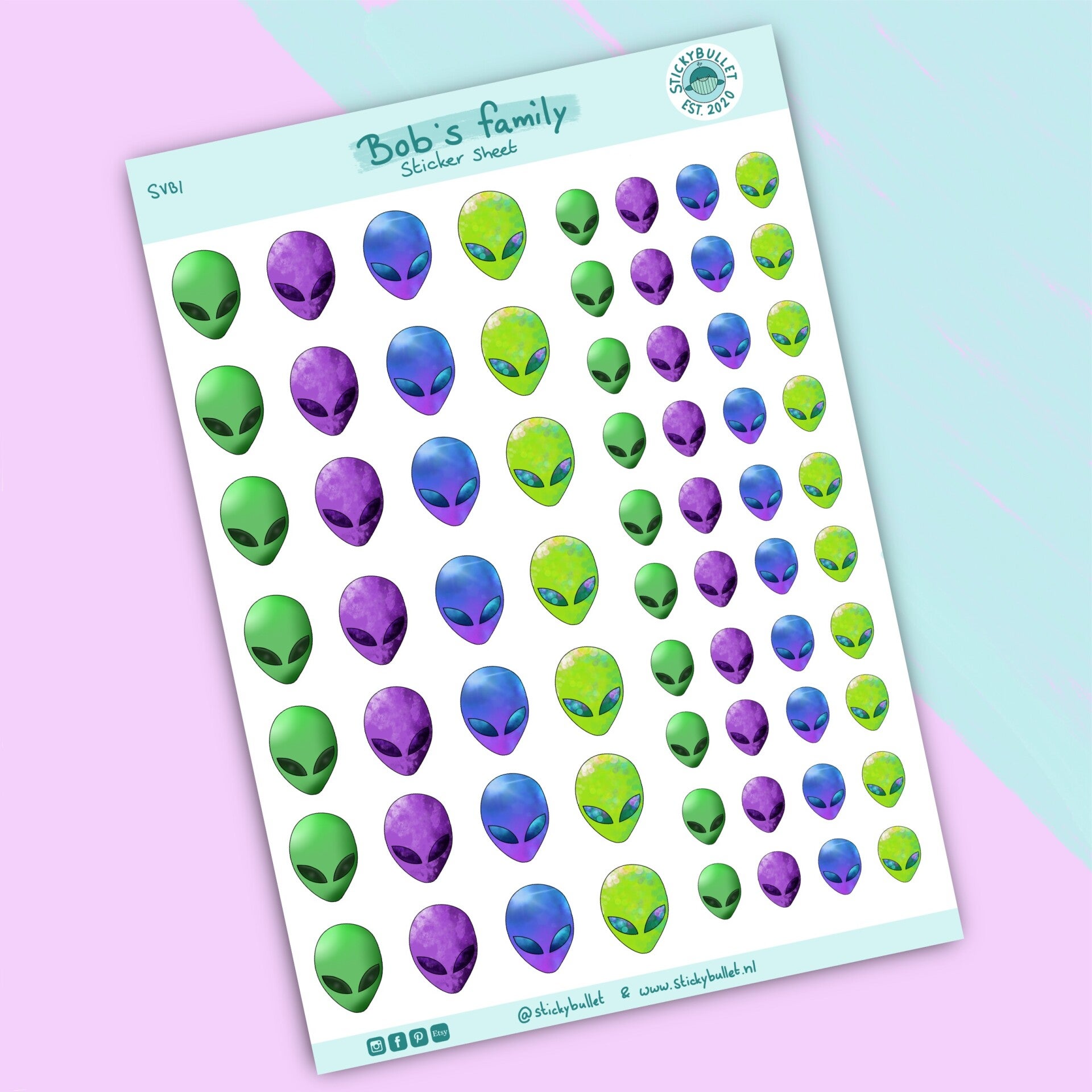 Bob's Family - 78 stickers