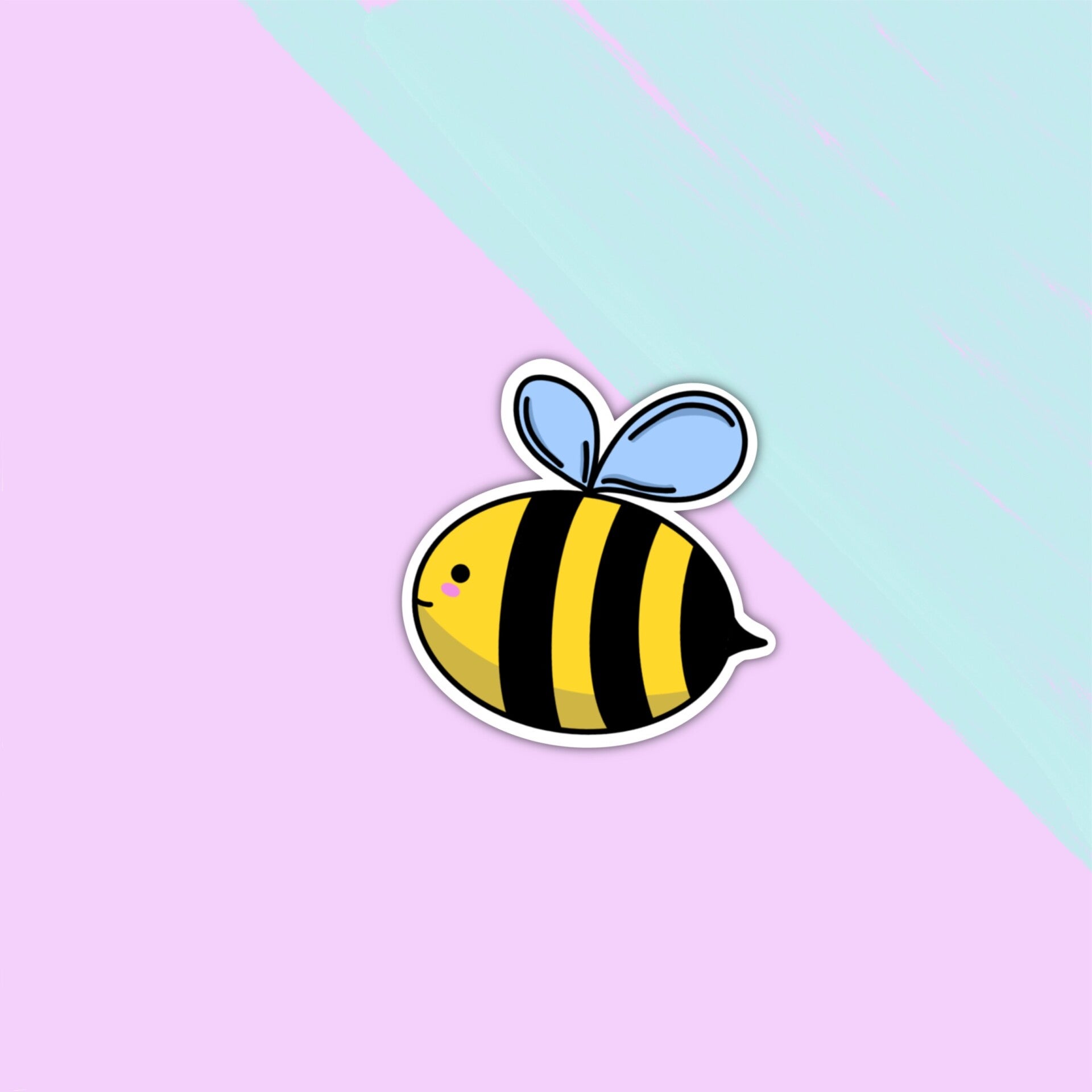 Bumble sticker // kras- en spatbestendig