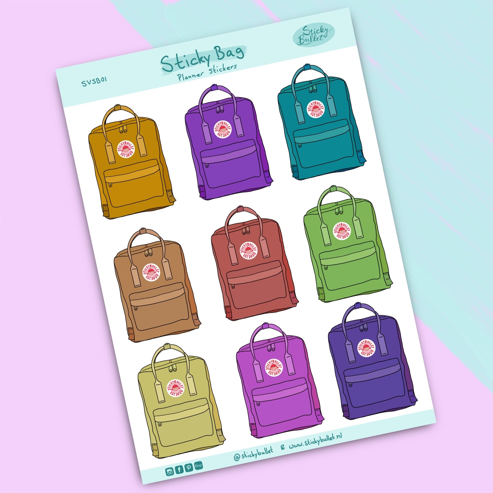 StickyBag - 9 stickers