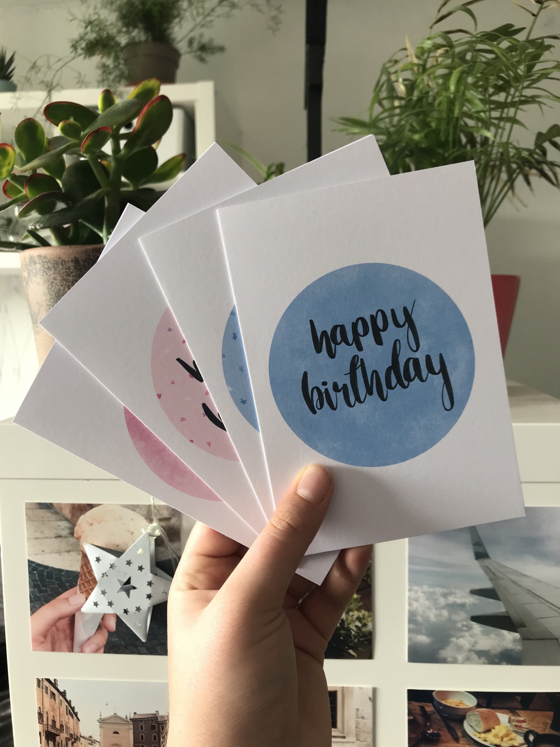 Happy Birthday! - Dubbele wenskaart met enveloppe - A6