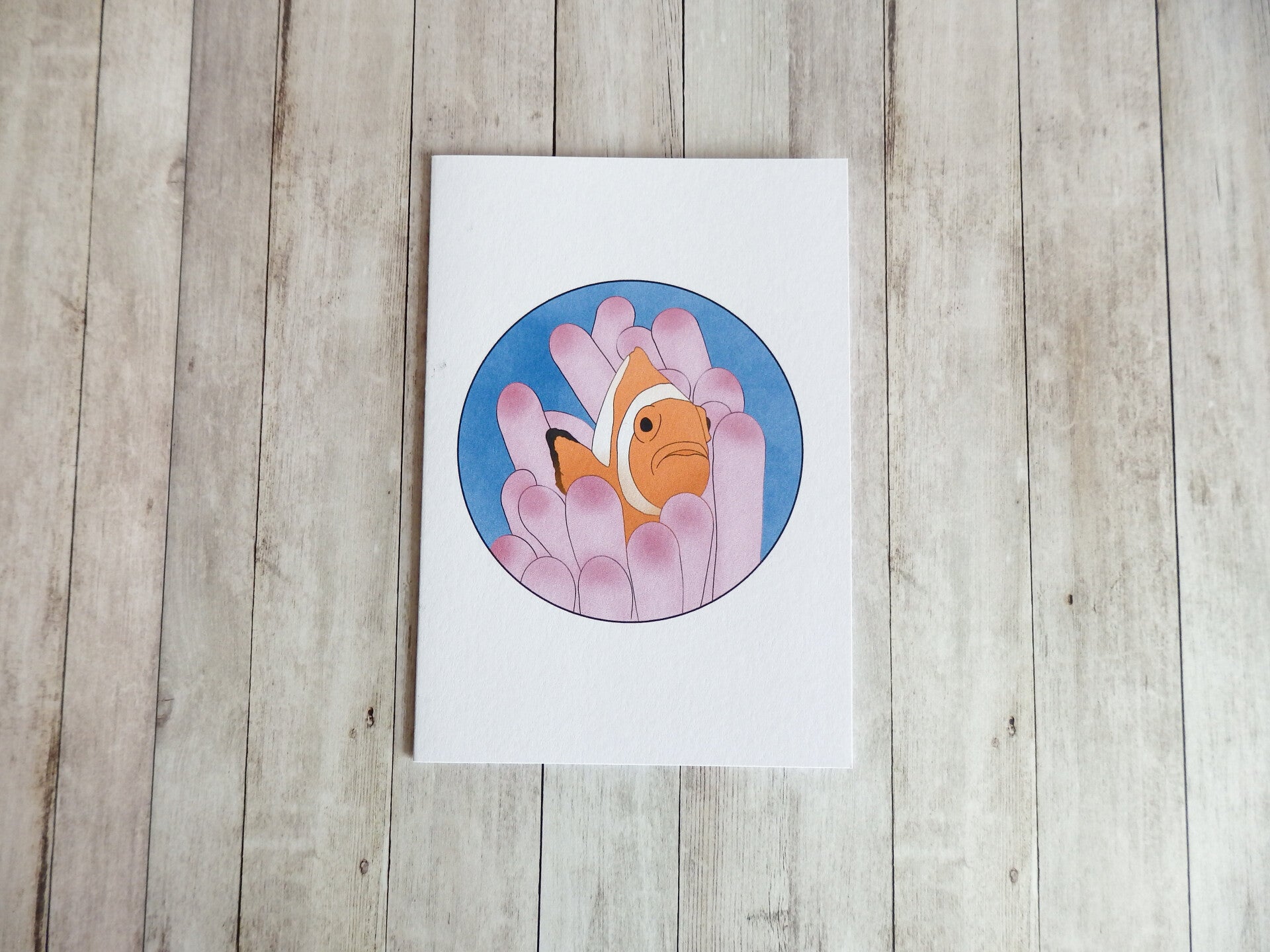 Clownfish - Dubbele Wenskaart