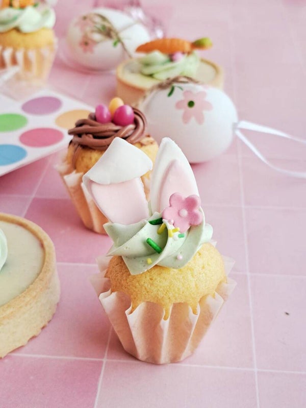 Mini paas cupcakes