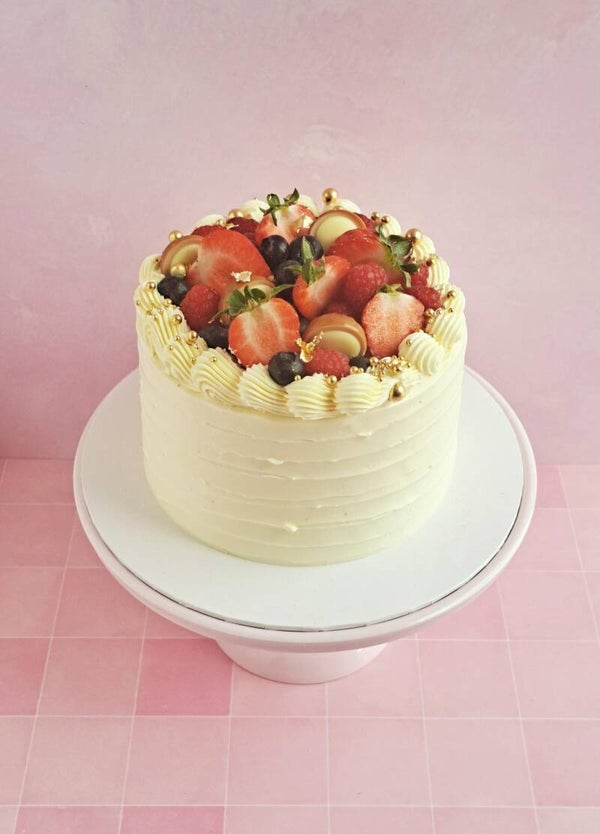 Zomerse seizoens cake