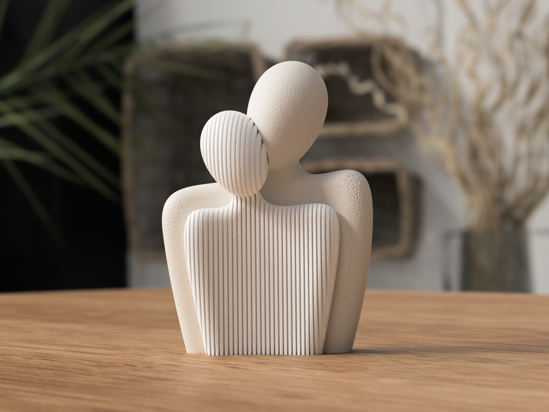 Romantisch Koppel Standbeeld