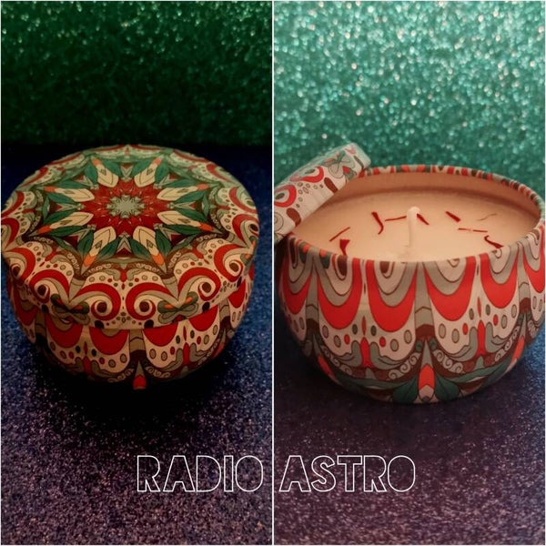 Rose and Saffron Candles