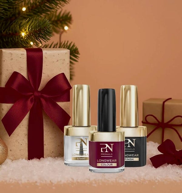 Set nagellak (base,kleur,topcoat)