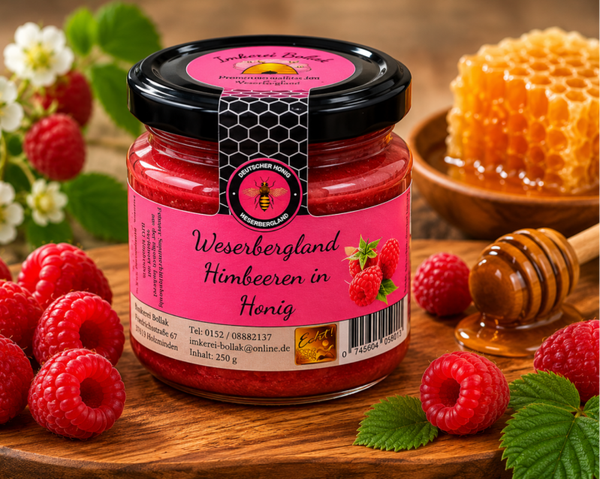 ​Himbeeren in Honig