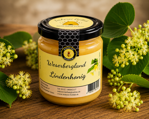 ​Lindenhonig aus dem Weserbergland | Feincremig & Regional