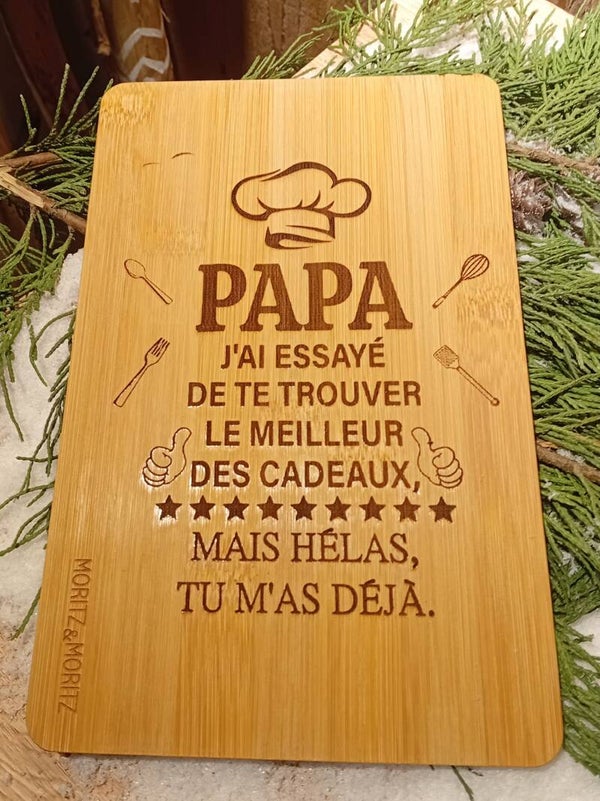 planche apéro papa