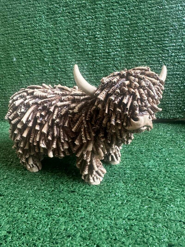 Standing Highland Cow