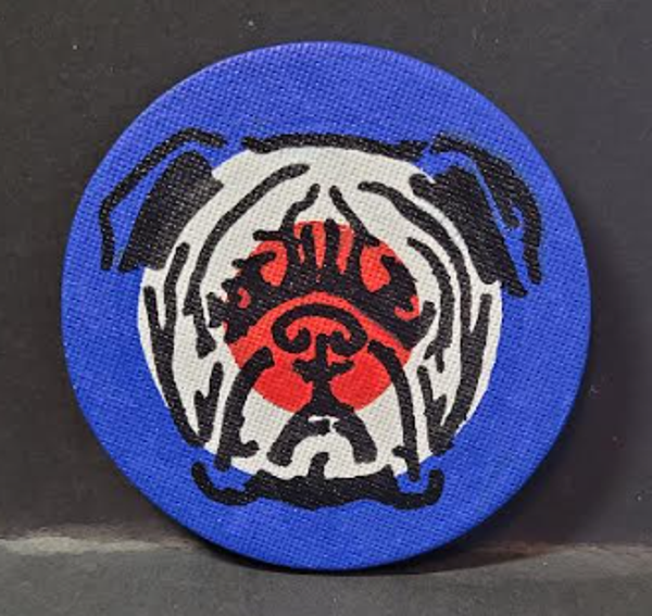 Fridge Magnet Mod Sign With Bulldog Silhouette
