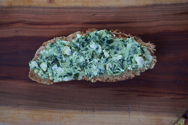 Bärlauch Feta Aufstrich