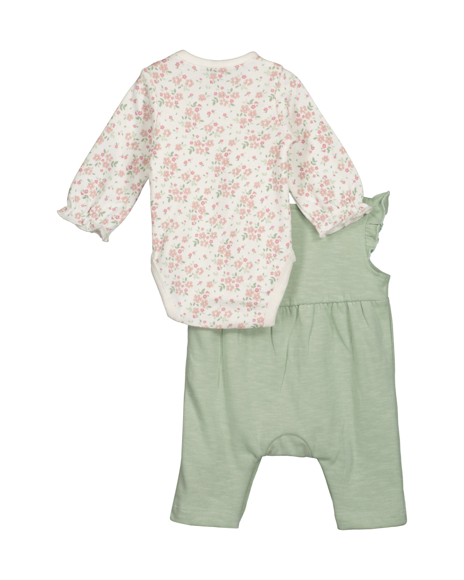 Baby setje-flouwers-Blue Seven