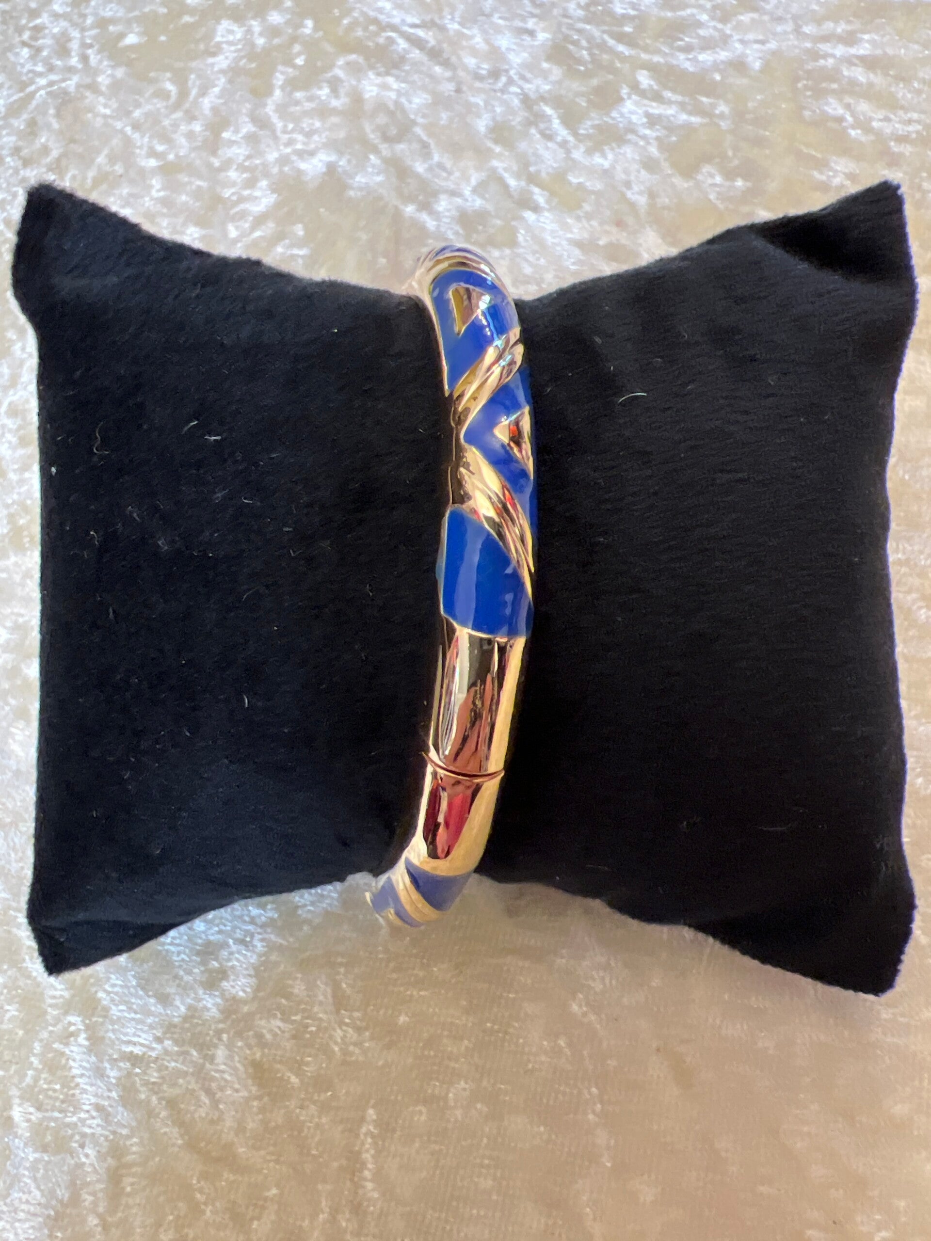 Blauwe armband