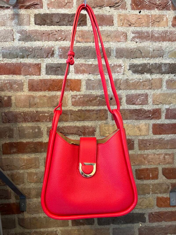 Rood elegant handtas