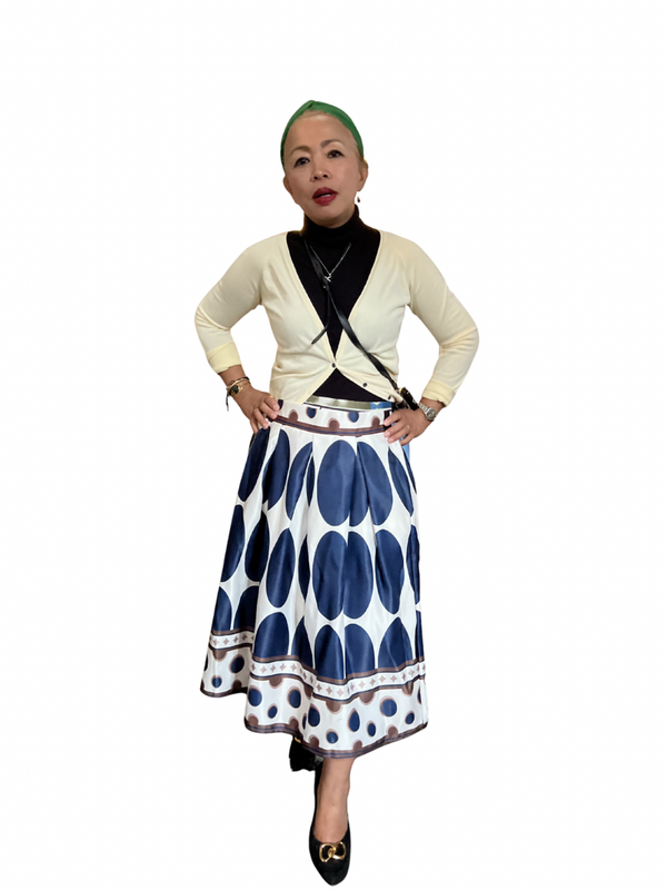Elegant rok met motief
