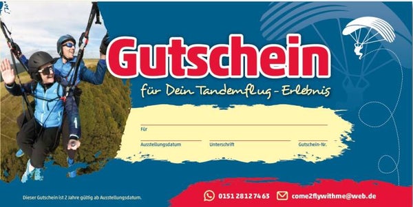 Tandem Gutschein