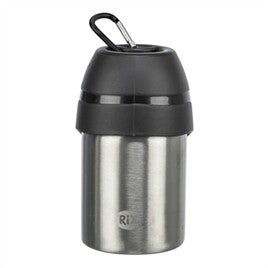 TRIXIE DRINKFLES RVS MET PLASTIC DRINKBAKJE ASSORTI