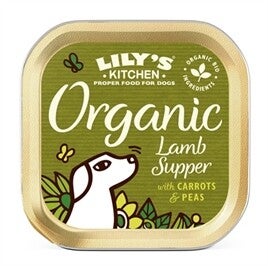 LILY'S KITCHEN DOG ORGANIC LAMB SUPPER 11X150 GR
