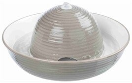 TRIXIE DRINKFONTEIN VITAL FLOW GRIJS / WIT 1,5 LTR