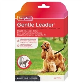 BEAPHAR GENTLE LEADER ZWART MEDIUM