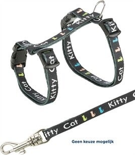 TRIXIE KITTENTUIG JUNIOR MET RIEM KITTY CAT