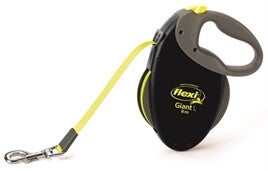 FLEXI ROLLIJN GIANT TAPE NEON ZWART / GEEL L 8 MTR