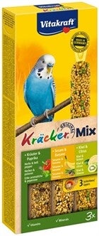 VITAKRAFT PARKIET KRACKER VIJGEN/BANAAN-SESAM/KIWI