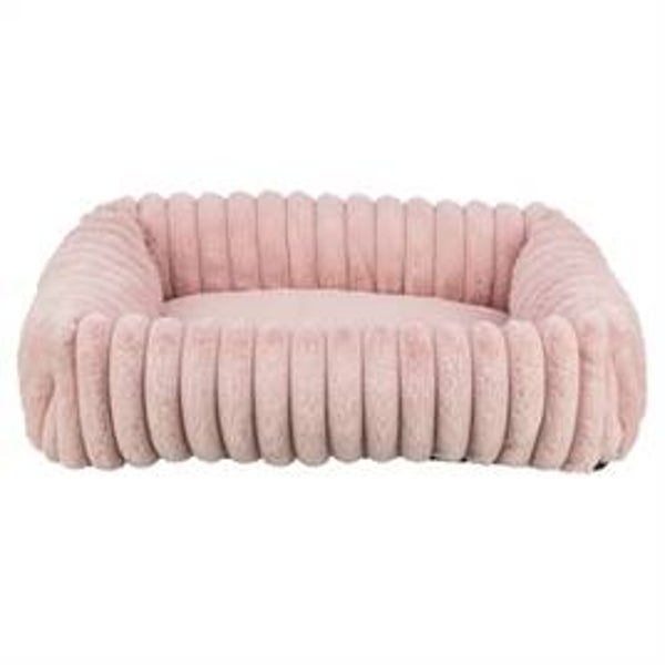 TRIXIE HONDENMAND LONNI HOEKIG RIBFLUWEEL ROZE 100X70 CM