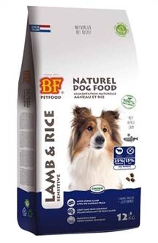 BF PETFOOD LAM / RIJST 12,5 KG
