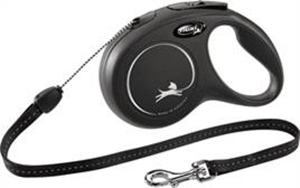 FLEXI ROLLIJN CLASSIC CORD zwart  S 8 MTR