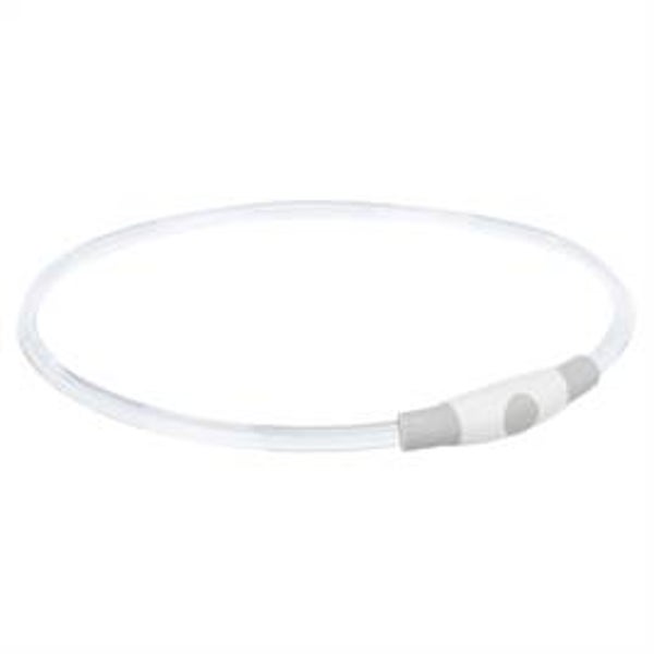 TRIXIE LICHTGEVENDE HALSBAND USB FLASH LIGHT OPLAADBAAR TPU MULTI