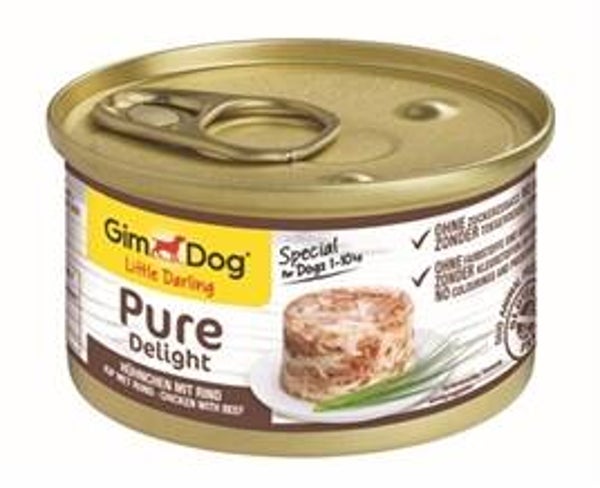 GIMDOG LITTLE DARLING PURE DELIGHT KIP / RUND 12X85 GR