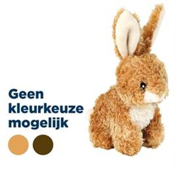 TRIXIE KONIJN ASSORTI 15 CM 3 ST