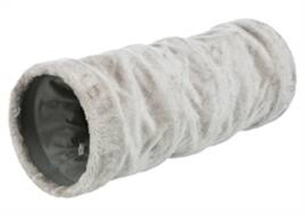 TRIXIE SPEELTUNNEL PLUCHE GRIJS