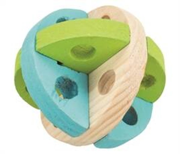 TRIXIE SPEEL EN SNACKBAL HOUT